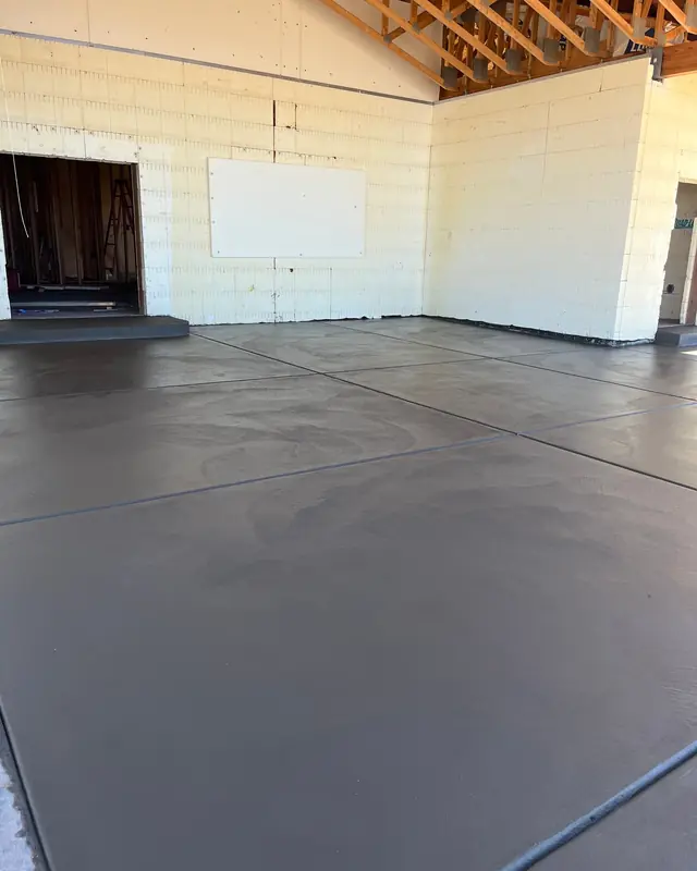 Shop floor, smooth finish